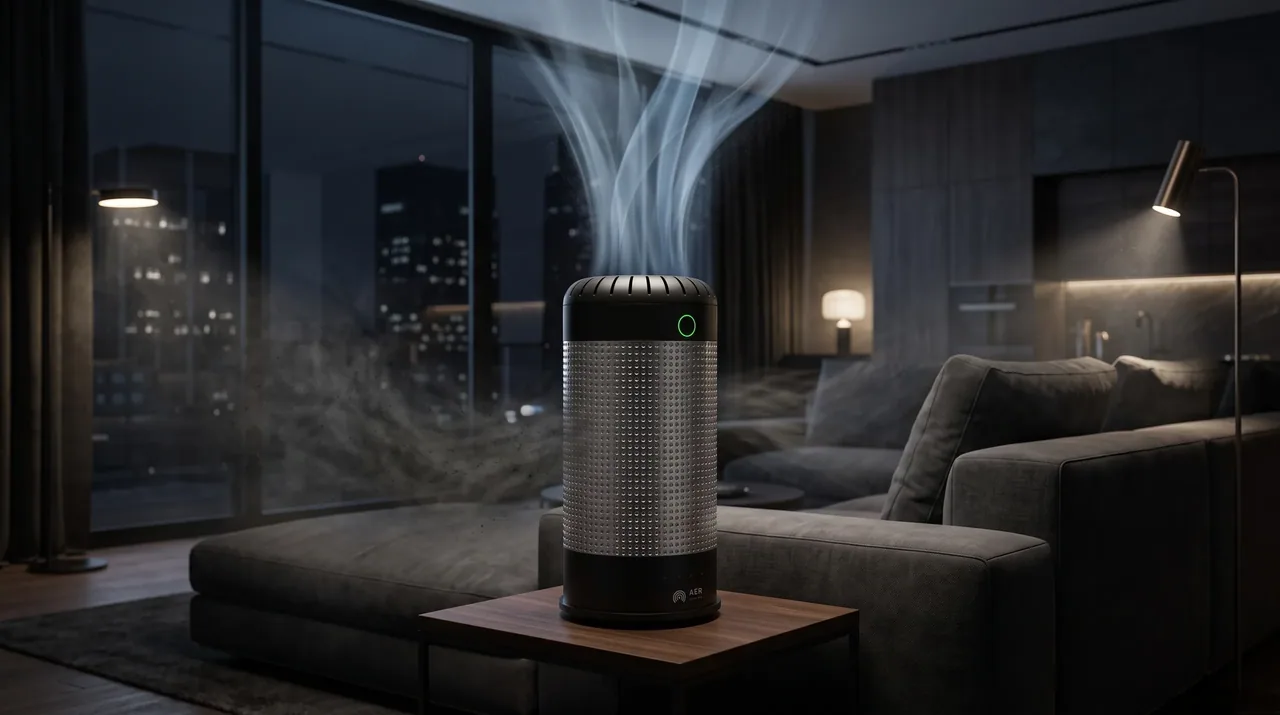 AER - Air purifier — pure air (3D work by MS3DSTUDIO) 2
