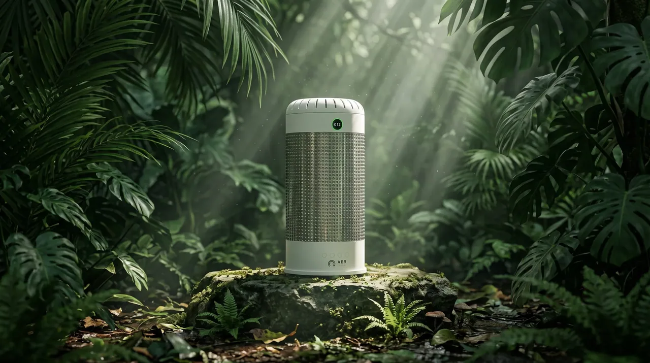 AER - Air purifier — pure air (3D work by MS3DSTUDIO) 3