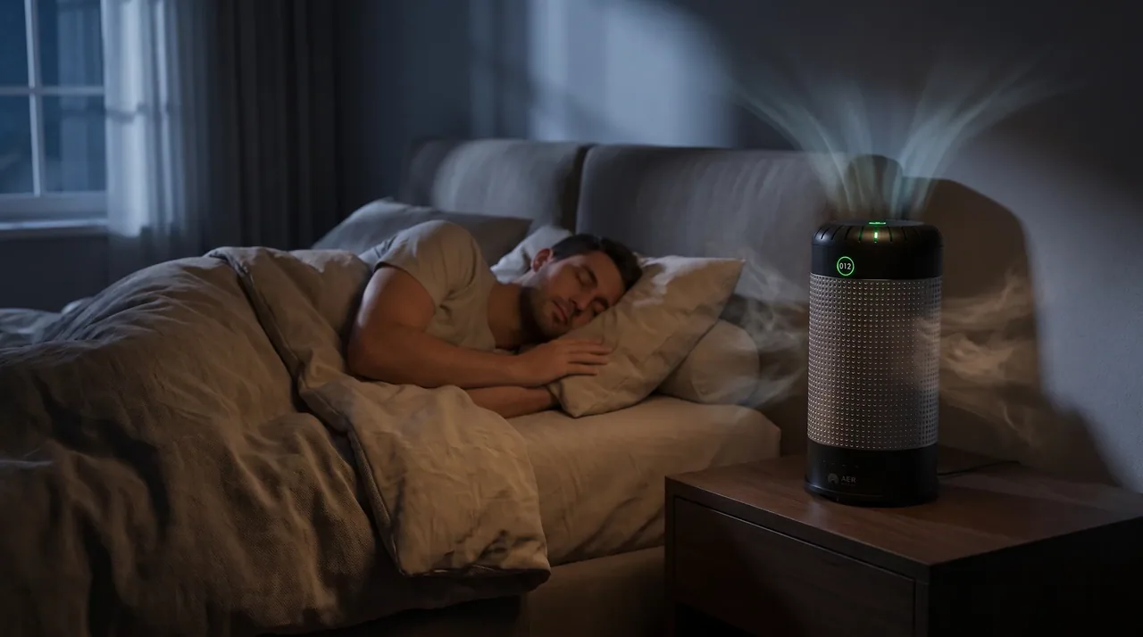 AER - Air purifier — pure air (3D work by MS3DSTUDIO) 7
