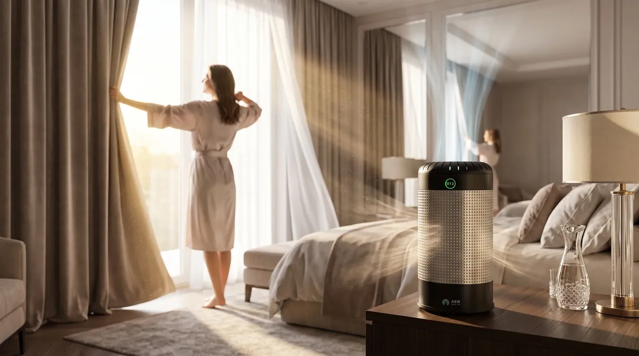 AER - Air purifier — pure air (3D work by MS3DSTUDIO) 12