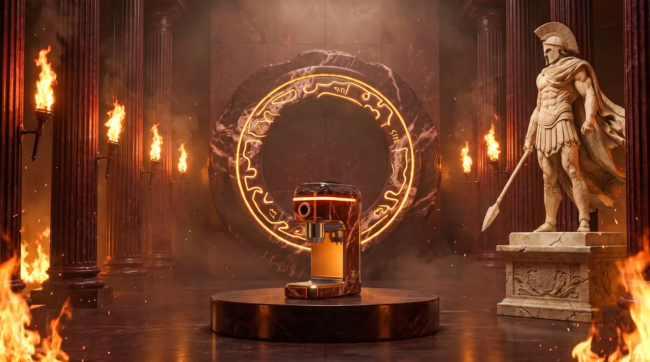 Cafélithic - Coffee brand — AI film (3D work by MS3DSTUDIO) 9