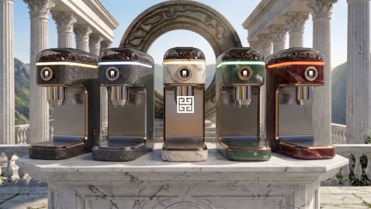 Cafélithic - Coffee brand — AI film (3D work by MS3DSTUDIO) 2