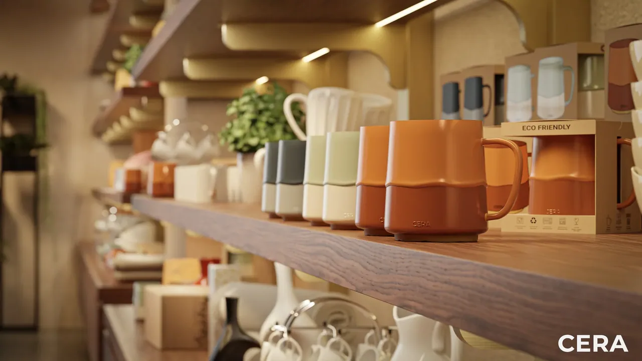 Cera - Ceramic mug — packaging & film (3D work by MS3DSTUDIO) 6