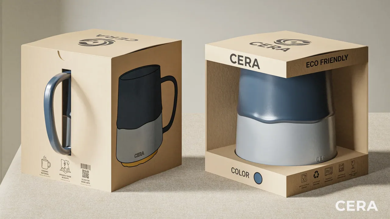 Cera - Ceramic mug — packaging & film (3D work by MS3DSTUDIO) 8