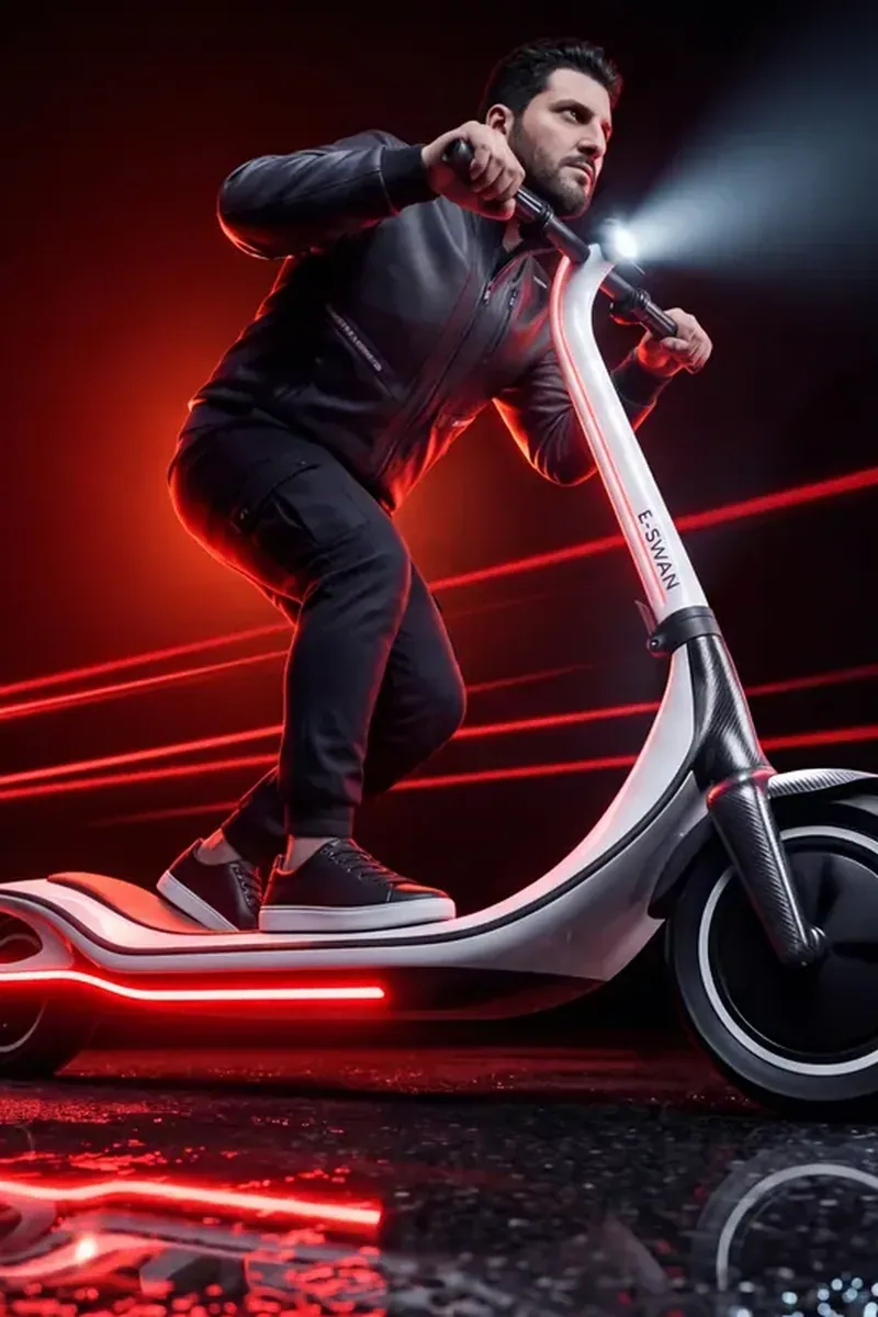 E-Swan - Premium electric scooter concept
