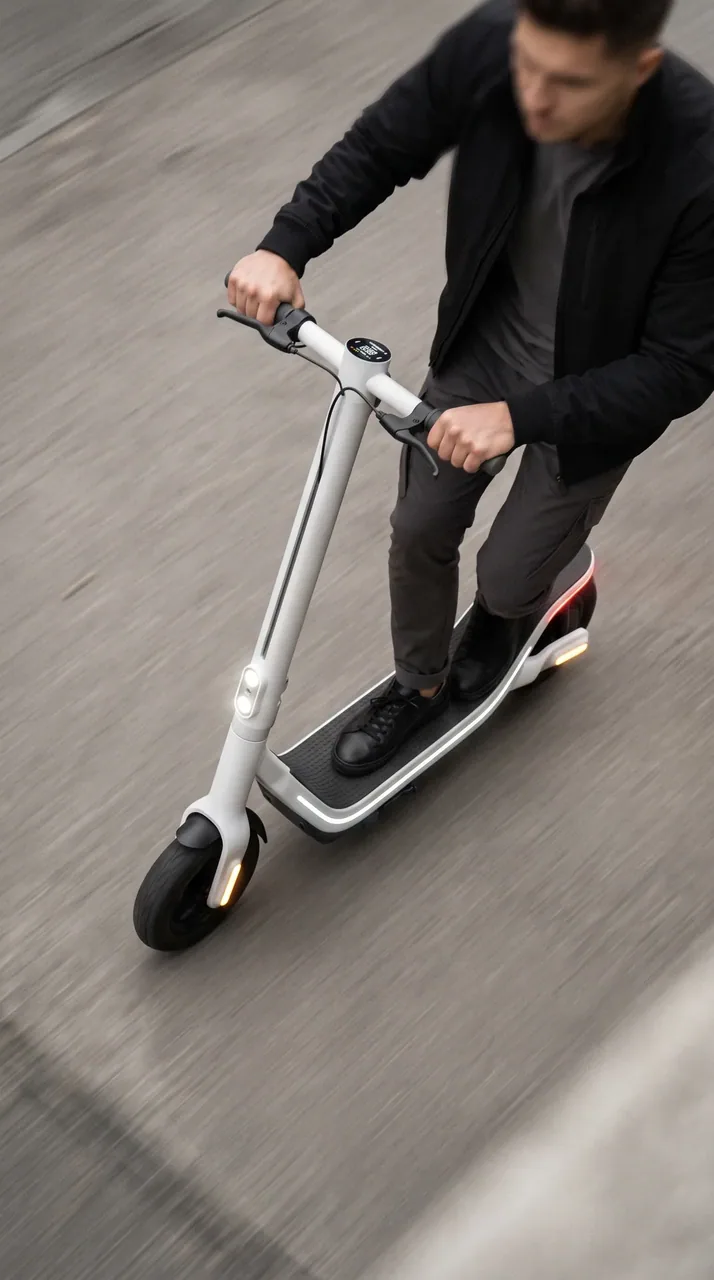 NovaPod - Electric scooter — desert film (3D work by MS3DSTUDIO) 4
